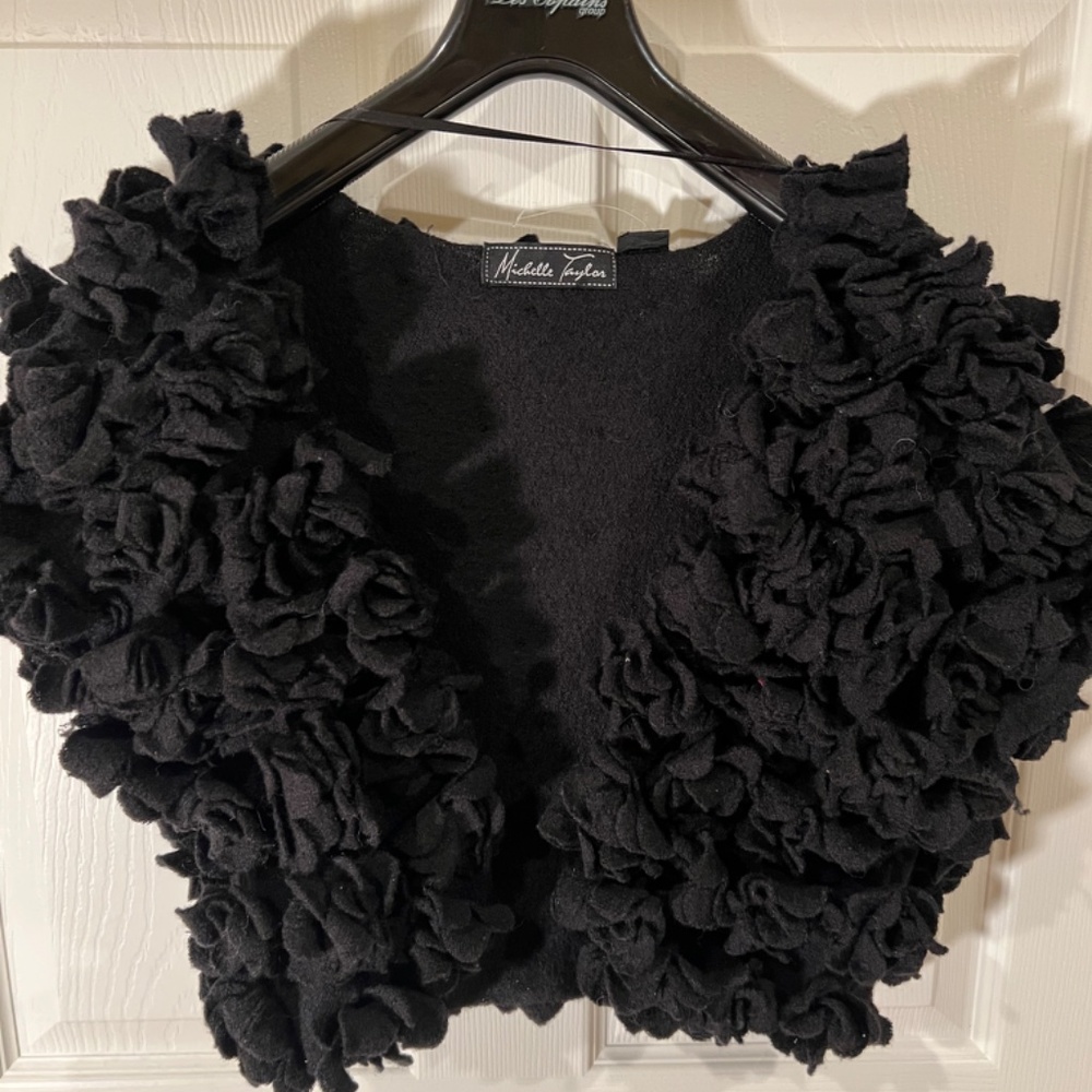Flower Applique Bolero - NEW